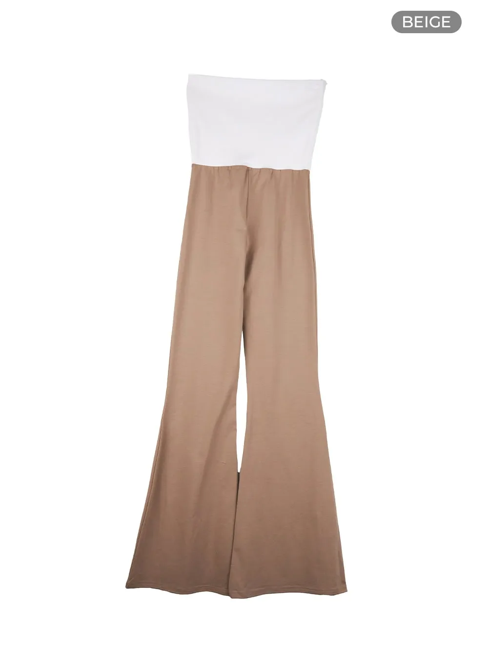 Basic Solid Bootcut Leggings IY422