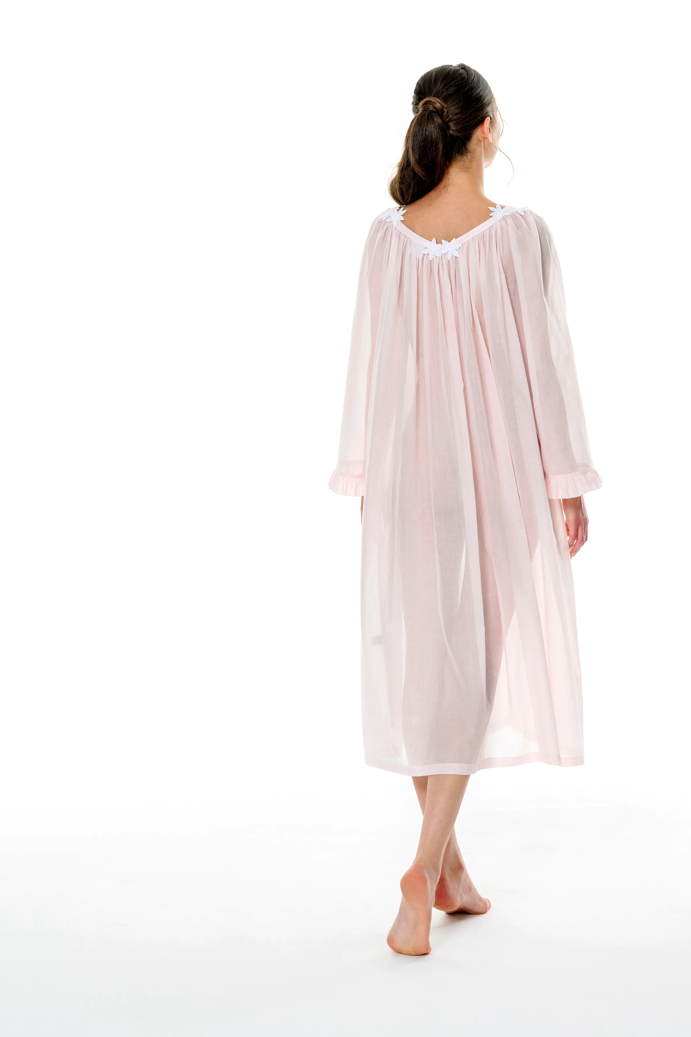 Camille Long Sleeve Nightdress (In stock, 3-day dispatch)