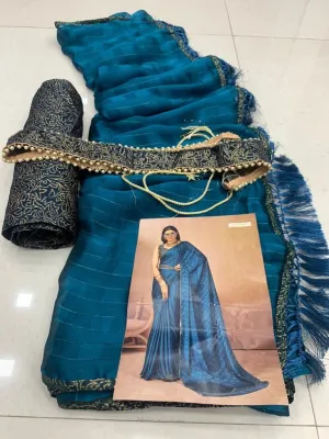 Chiffon Printed Saree